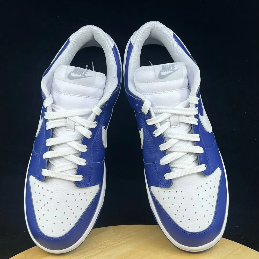 NIKE iD Dunk Low Blue White FV9524 900 Men's Sz 10.5/Women's Size 12 - Picture 8 of 10